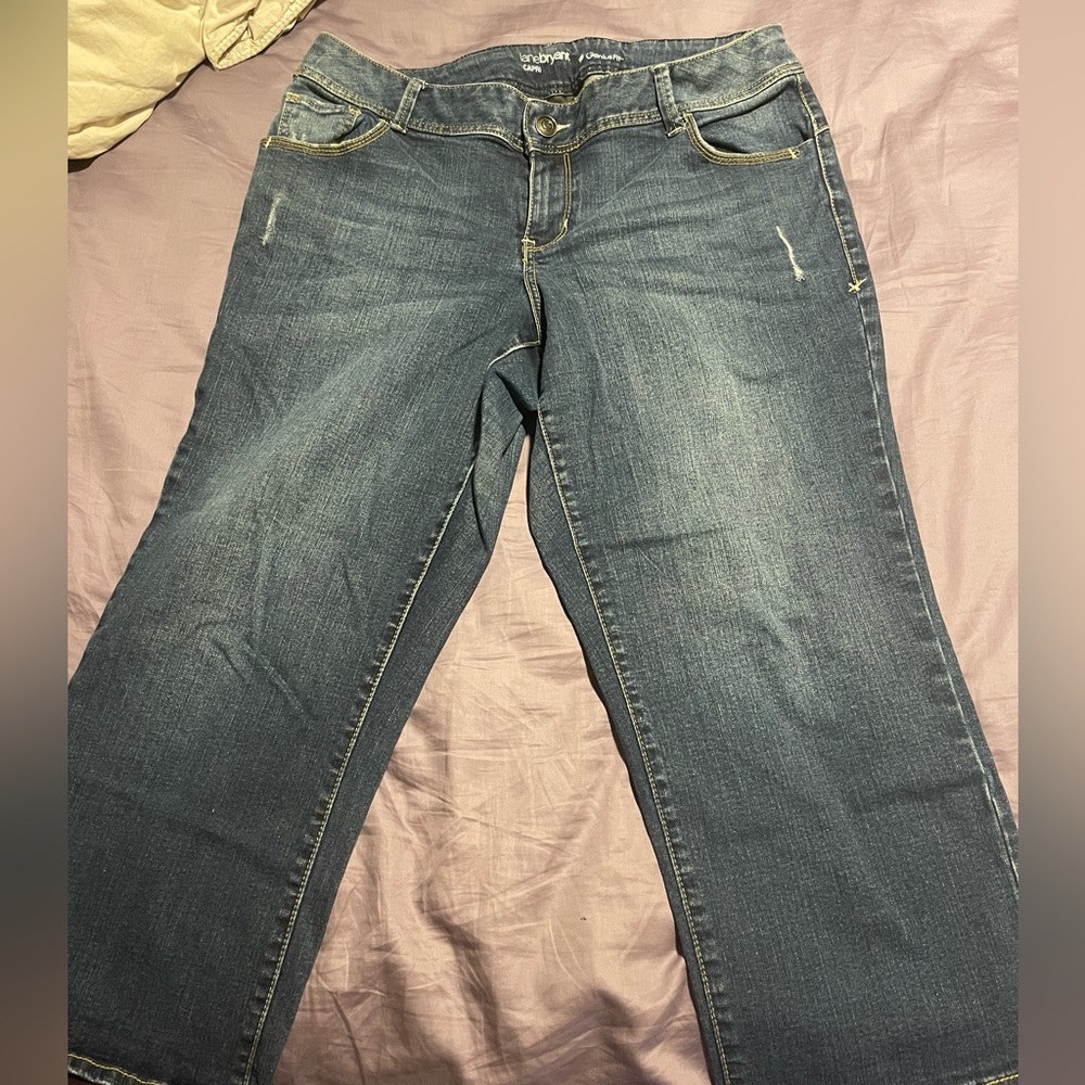 2 capri lanebryant genius fit bottoms size 14